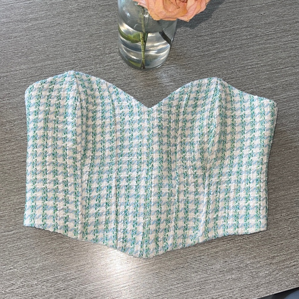 Zara Bustier Crop Top